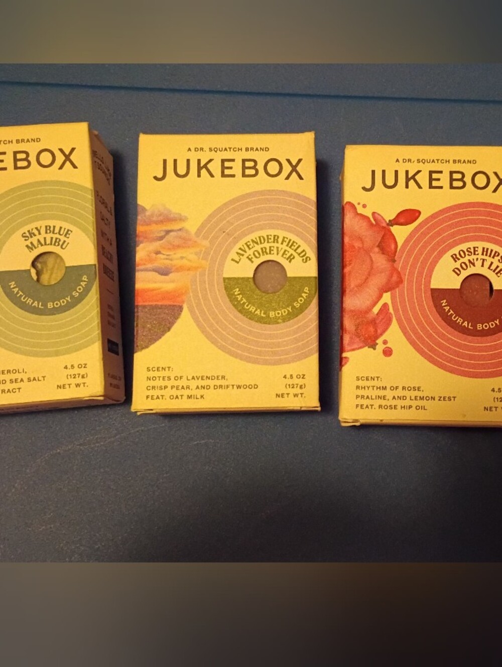 Jukebox Natural Body Soap Set